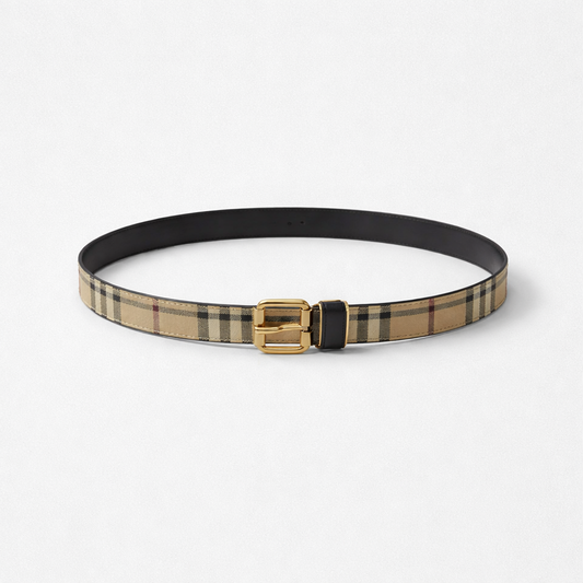 Klassisk Burberry vintage bælte
