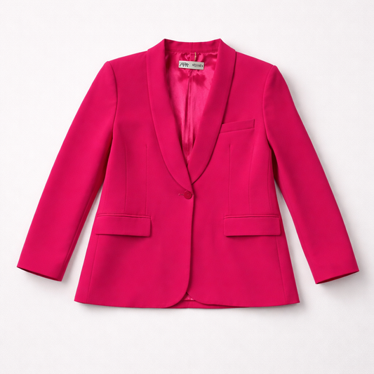 Pink Power blazer med attitude
