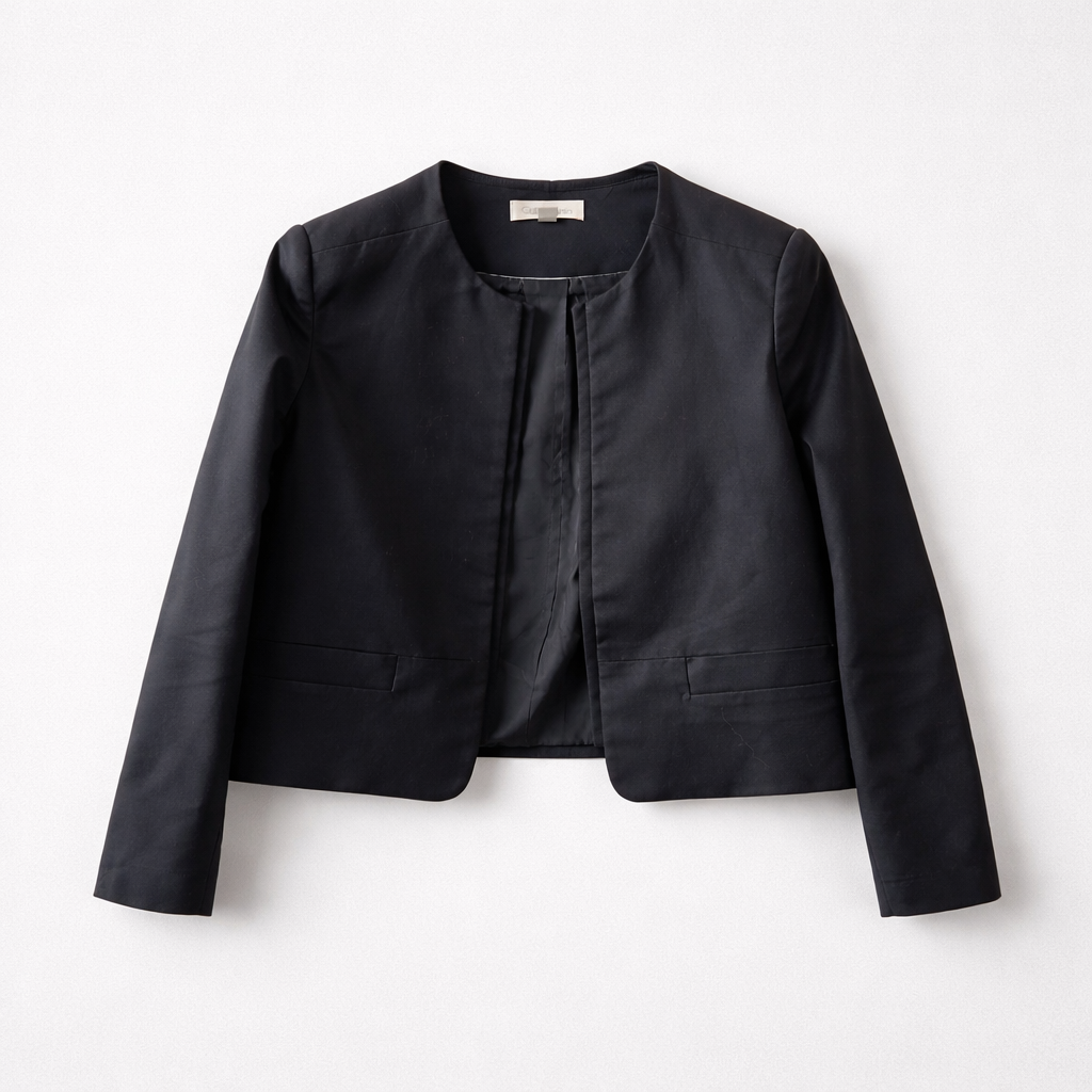 Kraveløs blazer med stilren silhuet