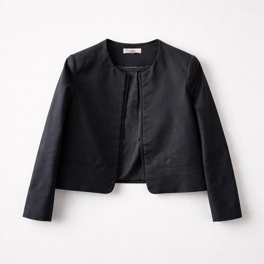Kraveløs blazer med stilren silhuet