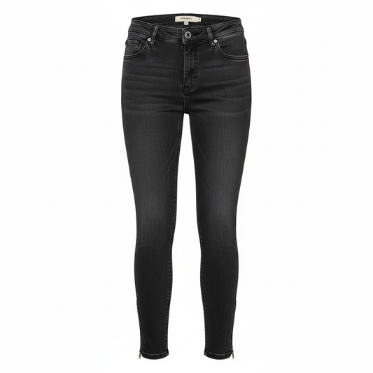 Skinny jeans med ankellynlås - ghost mannequin